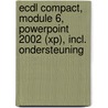 ECDL Compact, Module 6, PowerPoint 2002 (XP), incl. Ondersteuning door H. Mooijenkind