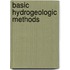 Basic Hydrogeologic Methods