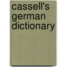 Cassell's German Dictionary door Harold T. Betteridge