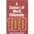 Century of Moral Philosophy