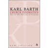 Church Dogmatics Rev. Iii.4 by Carl Barth