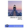 Collection Of Kansas Poetry by Miss Hatte Horner