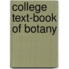 College Text-Book of Botany door George Francis Atkinson
