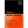 Crime Modern Britain Ombr P door Pamela Cox