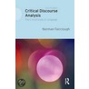 Critical Discourse Analysis door Norman Fairclough