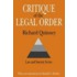 Critique Of The Legal Order