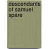 Descendants Of Samuel Spare door John Spare