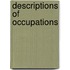 Descriptions Of Occupations