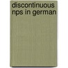 Discontinuous Nps In German by Kordula de Kuthy