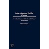 Education and Public Choice by Nesta Devine