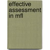 Effective Assessment In Mfl door Marilyn Hunt
