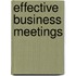 Effective Business Meetings