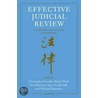 Effective Judicial Review C by Christopher Forsyth