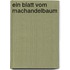 Ein Blatt vom Machandelbaum