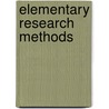Elementary Research Methods door Edward P. Kardas