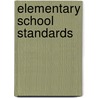 Elementary School Standards by Frank Morton McMurry