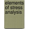 Elements of Stress Analysis by Jacques Heyman