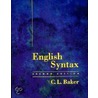 English Syntax, 2nd Edition by C.L. Baker