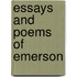 Essays and Poems of Emerson
