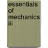 Essentials Of Mechanics Iii