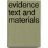 Evidence Text And Materials