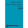 Faust 1. Lektüreschlüssel door Von Johann Wolfgang Goethe