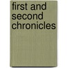 First And Second Chronicles by Leonard T. Wolcott