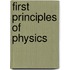 First Principles Of Physics