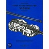 First Repertoire For Violin by Mary Cohen