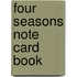Four Seasons Note Card Book