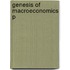Genesis Of Macroeconomics P