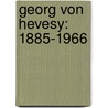 Georg von Hevesy: 1885-1966 door Siegfried Niese