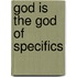 God Is The God Of Specifics