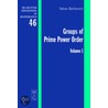 Groups Of Prime Power Order by Zvonimir Janko