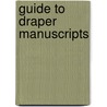 Guide to Draper Manuscripts by Josephine L. Harper