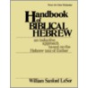 Handbook of Biblical Hebrew door William Sanford Lasor