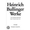 Heinrich Bullinger Werke 13 door Johann Heinrich Bullinger