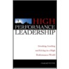 High Performance Leadership by Winter