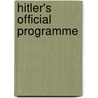 Hitler's Official Programme door Gottfried Feder