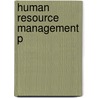 Human Resource Management P door Venkatesh