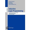 Inductive Logic Programming by Hendrik Blockeel