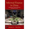 Informal Finance In China C door J. Hsu