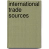 International Trade Sources door Mae N. Schreiber