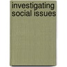 Investigating Social Issues door Jenny Wales