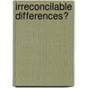 Irreconcilable Differences? door Thomas C. Caramagno