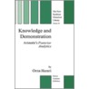 Knowledge And Demonstration door Orna Harari