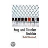 Krug Und Tintefass Gedichte door Rudolf Baumbach