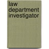 Law Department Investigator by National Learning Corp