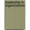 Leadership In Organizations door Itt