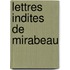 Lettres Indites de Mirabeau
